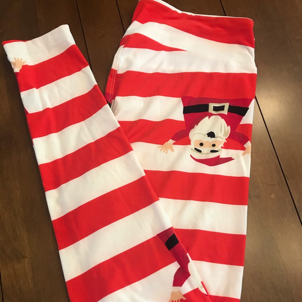 TC LulaRoe Christmas Leggings